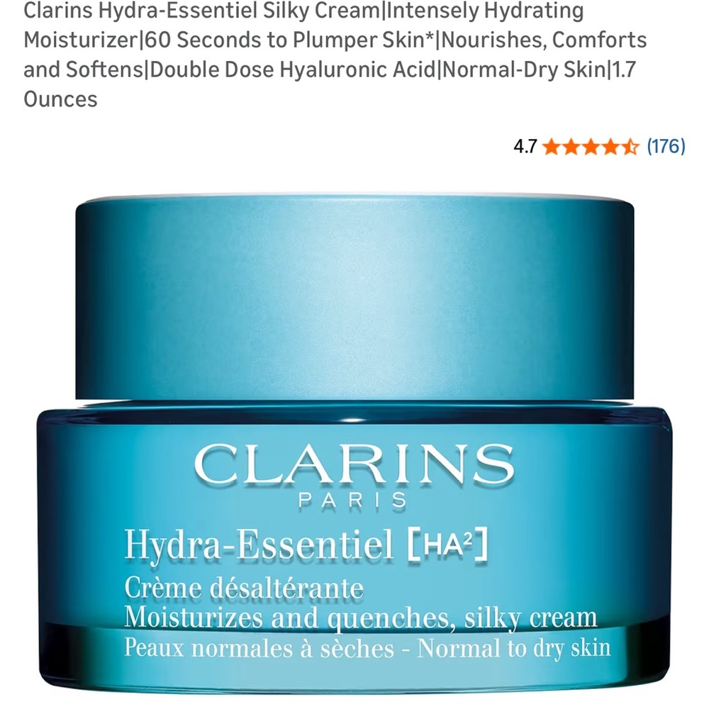 Clarins Hydra-Essentiel Silky Cream - 5 sample size pouches